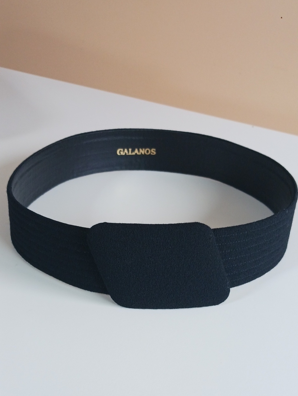 Vintage Galanos Silk Belt